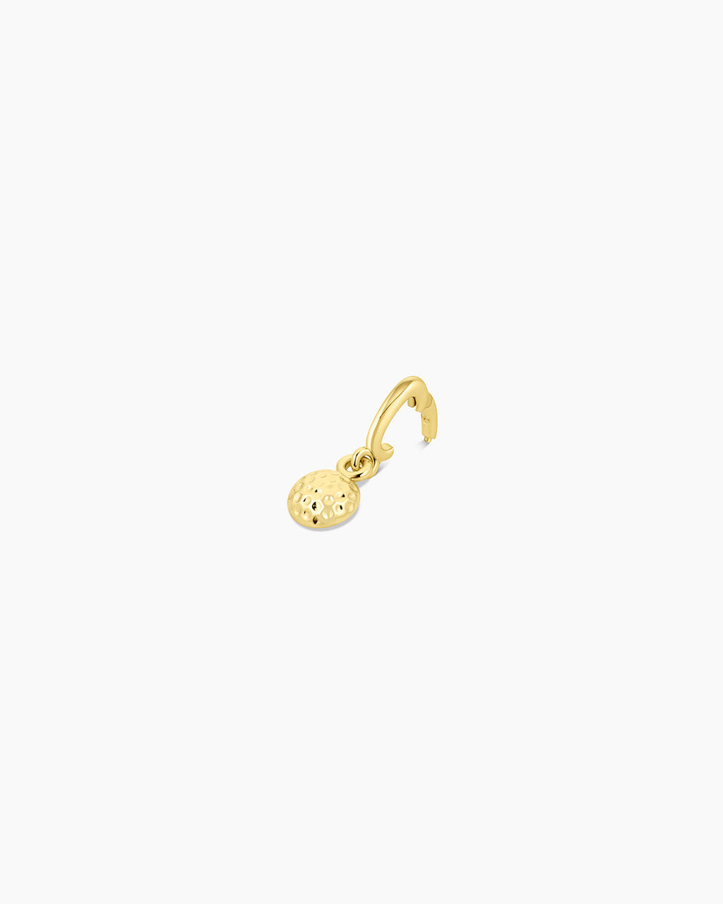 Varsity Parker Charm || option::18K Gold Plated, Golf