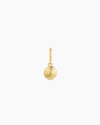 Varsity Parker Charm || option::18K Gold Plated, Volleyball