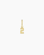 Varsity Sports Parker Charm || option::18K Gold Plated, 2
