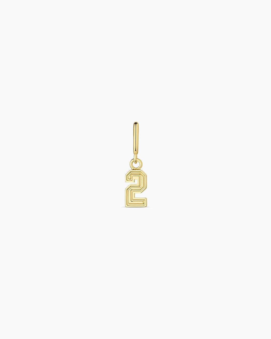 Varsity Sports Parker Charm || option::18K Gold Plated, 2