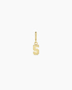 Varsity Sports Parker Charm || option::18K Gold Plated, 5