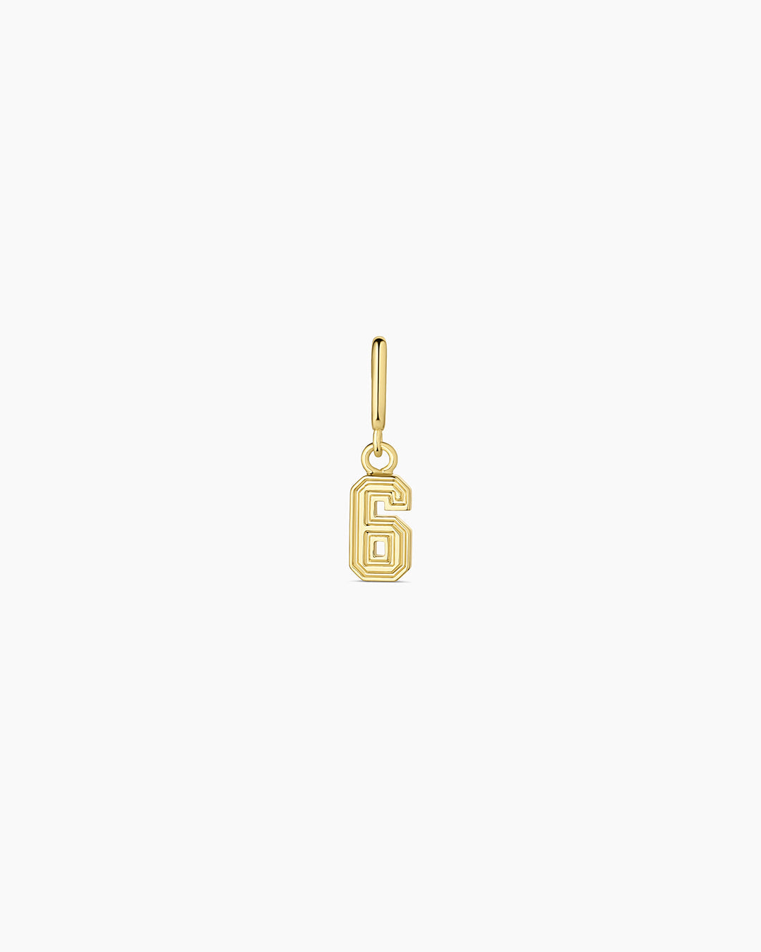 Varsity Sports Parker Charm || option::18K Gold Plated, 6