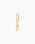 Varsity Sports Parker Charm || option::18K Gold Plated, 7