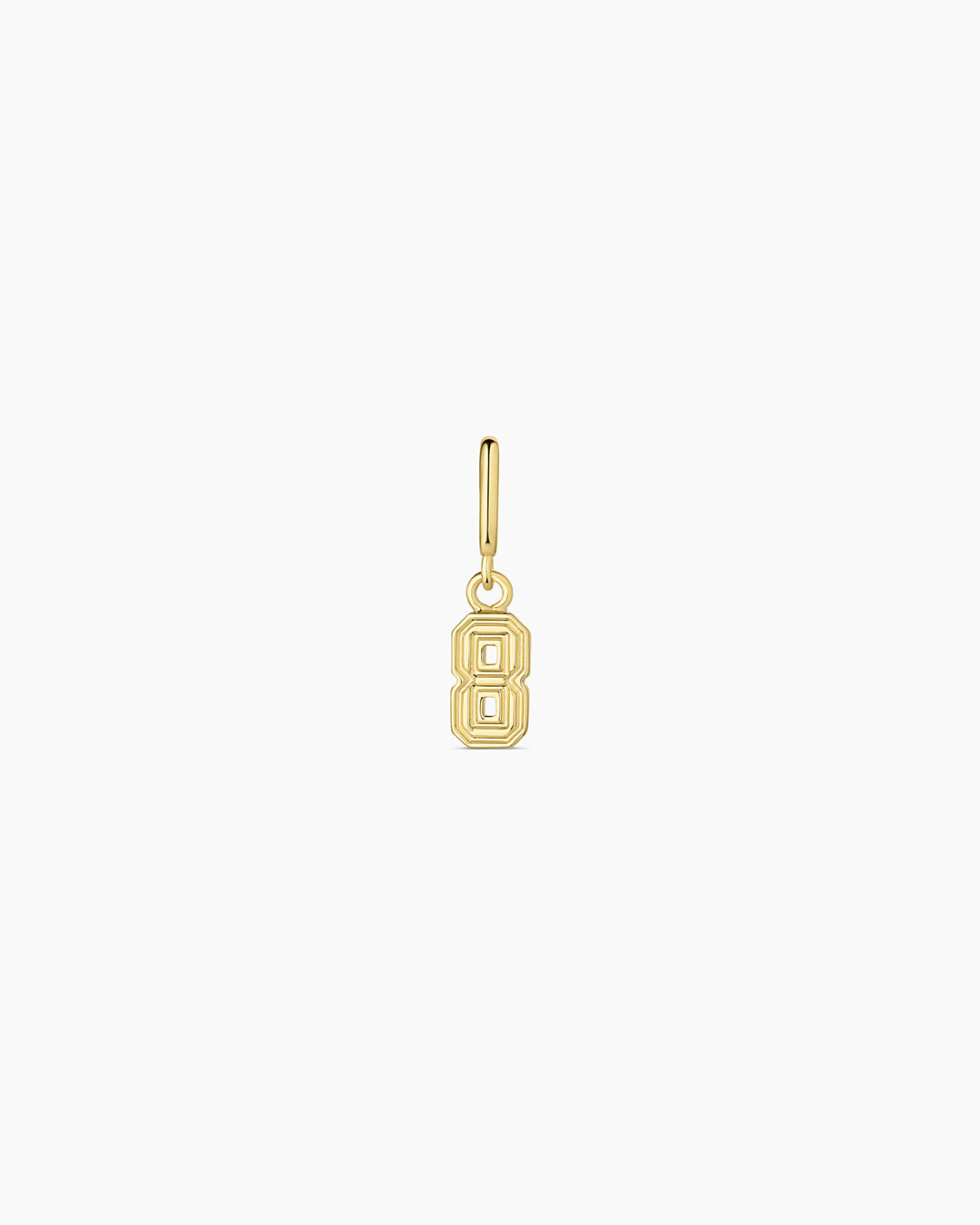 Varsity Sports Parker Charm || option::18K Gold Plated, 8