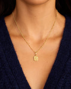 Varsity Parker Charm || option::18K Gold Plated, Lacrosse