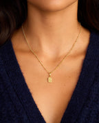 Varsity Parker Charm || option::18K Gold Plated, Hockey
