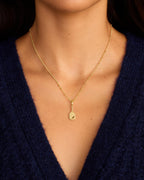 Varsity Parker Charm || option::18K Gold Plated, Pickleball