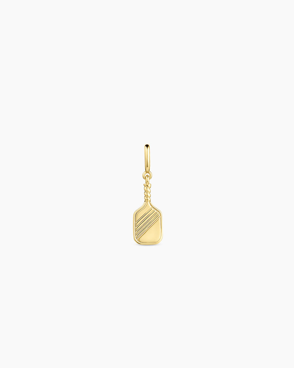 Varsity Parker Charm || option::18K Gold Plated, Pickleball