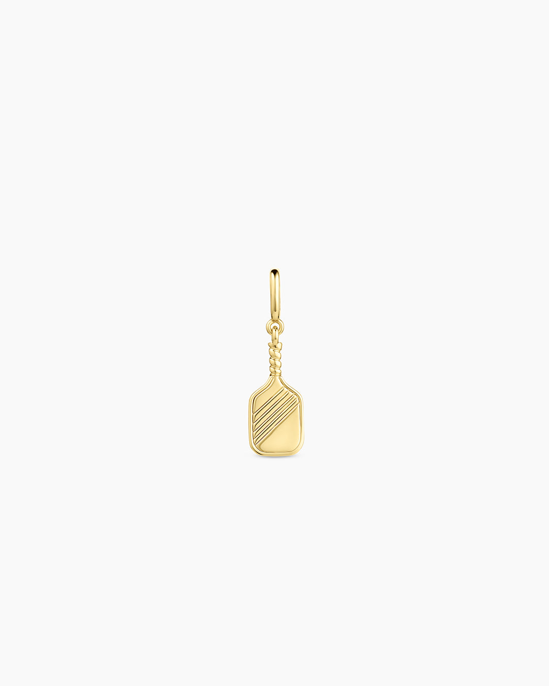 Varsity Parker Charm || option::18K Gold Plated, Pickleball