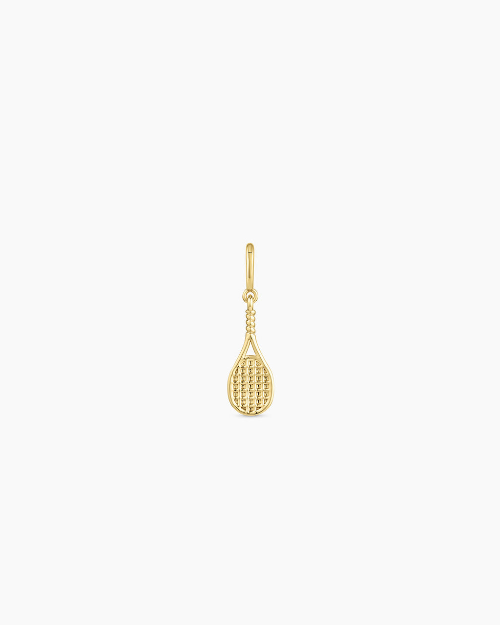 Varsity Parker Charm || option::18K Gold Plated, Tennis