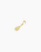 Varsity Parker Charm || option::18K Gold Plated, Tennis