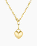 Asher Heart Necklace || option::18K Gold Plated