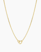 Asher Delicate Necklace || option::18 in., 18K Gold Plated