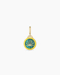 Power Gemstone Inspiration Parker Charm || option::18K Gold Plated