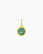 Power Gemstone Inspiration Parker Charm || option::18K Gold Plated