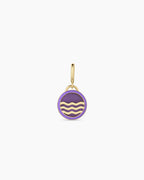 Power Gemstone Tranquility Parker Charm || option::18K Gold Plated