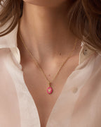 Power Gemstone Love Parker Charm || option::18K Gold Plated