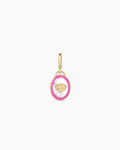 Power Gemstone Calming Parker Charm || option::18K Gold Plated