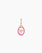 Power Gemstone Calming Parker Charm || option::18K Gold Plated