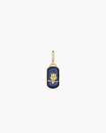Power Gemstone Wisdom Parker Charm || option::18K Gold Plated