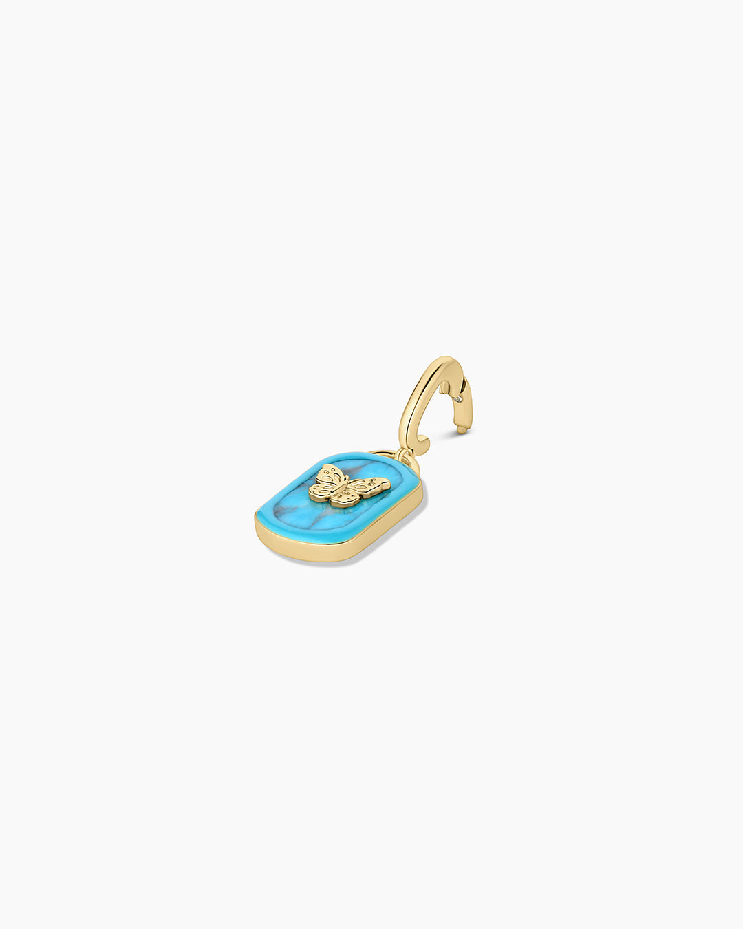 Power Gemstone Healing Parker Charm || option::18K Gold Plated
