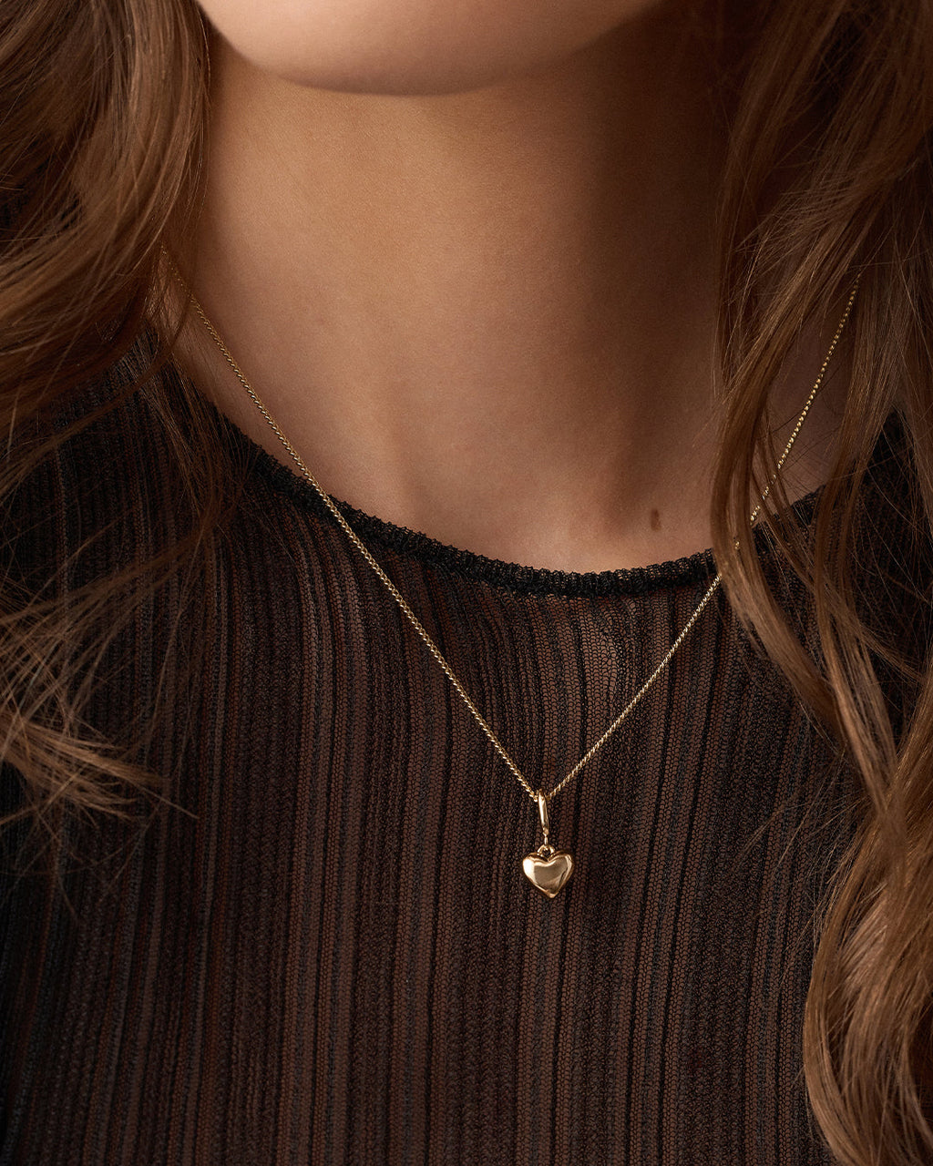 Helium Heart Parker Charm || option::18K Gold Plated