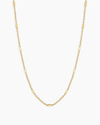 Tatum Necklace || option::19 in., 18K Gold Plated