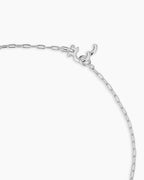 Ollie Delicate Necklace || option::Silver Plated