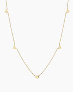14K Gold Amour Necklace || option::14K Solid Gold