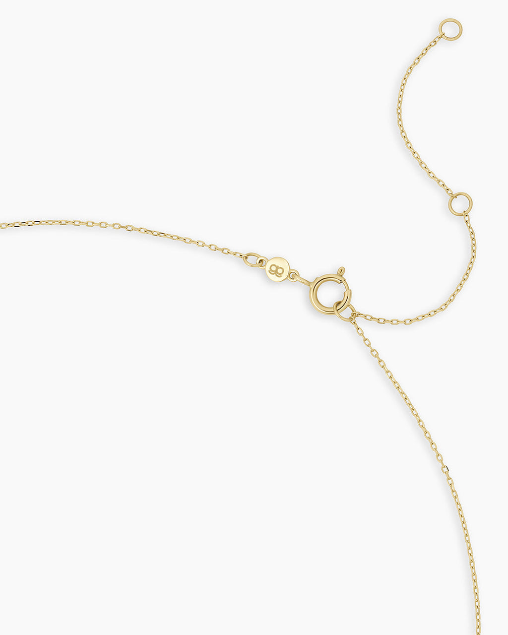 14K Gold Amour Necklace || option::14K Solid Gold