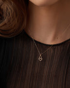 Diamond Heart Padlock Charm || option::14K Solid Gold