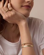 Heart Padlock Bracelet || option::18K Gold Plated || set::heart-padlock-bracelet-stl