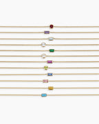 14K Gold Wilder Birthstone Bracelet | All birthstones