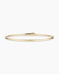 14K Gold Everyday Cuff || option::14K Solid Gold, 6.5 in.