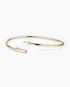 14K Gold Everyday Cuff || option::14K Solid Gold, 7 in.