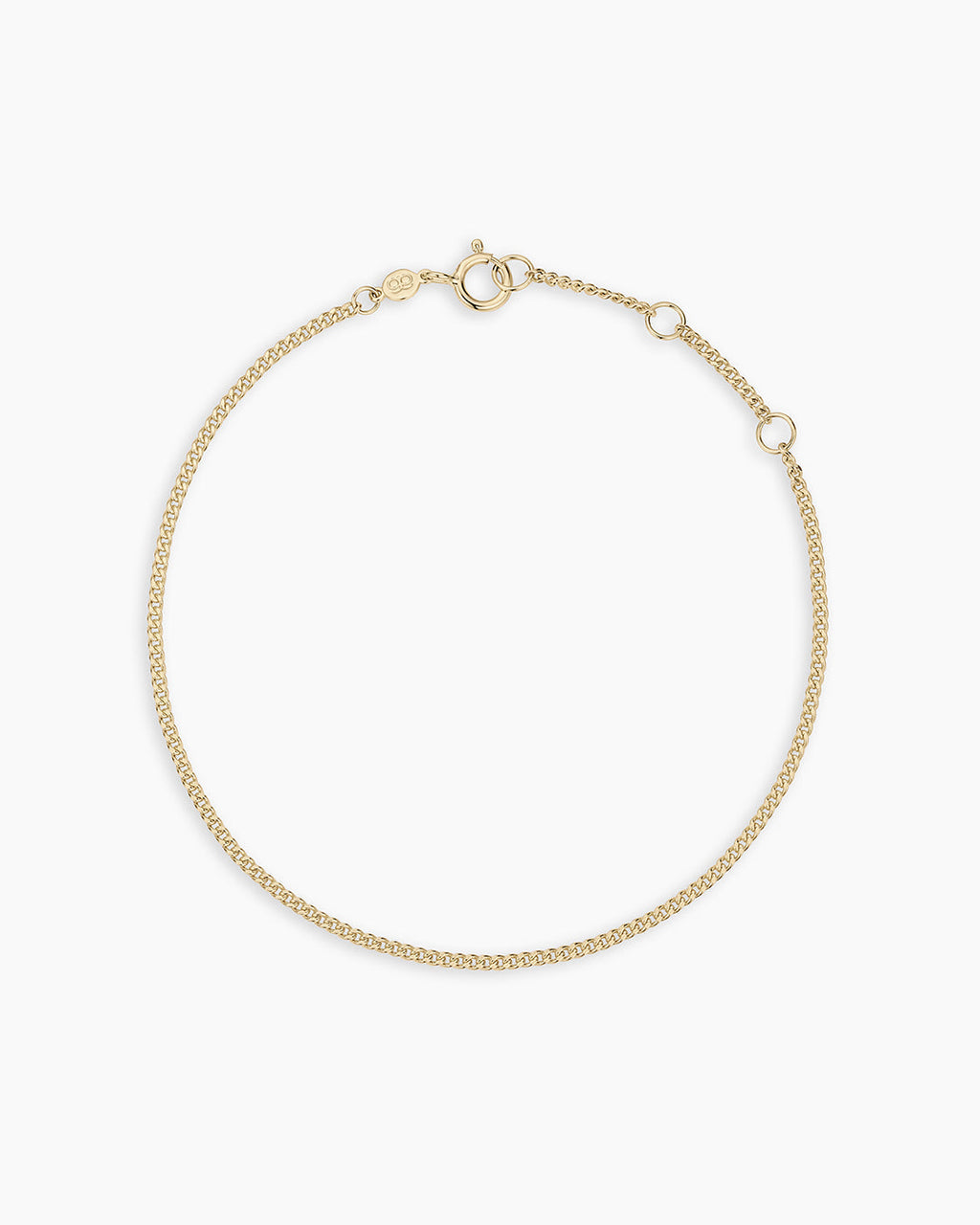 14K Gold Wilder Mini Bracelet || option::14K Solid Gold