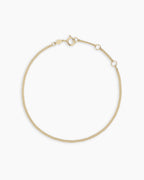 14K Gold Wilder Mini Bracelet || option::14K Solid Gold
