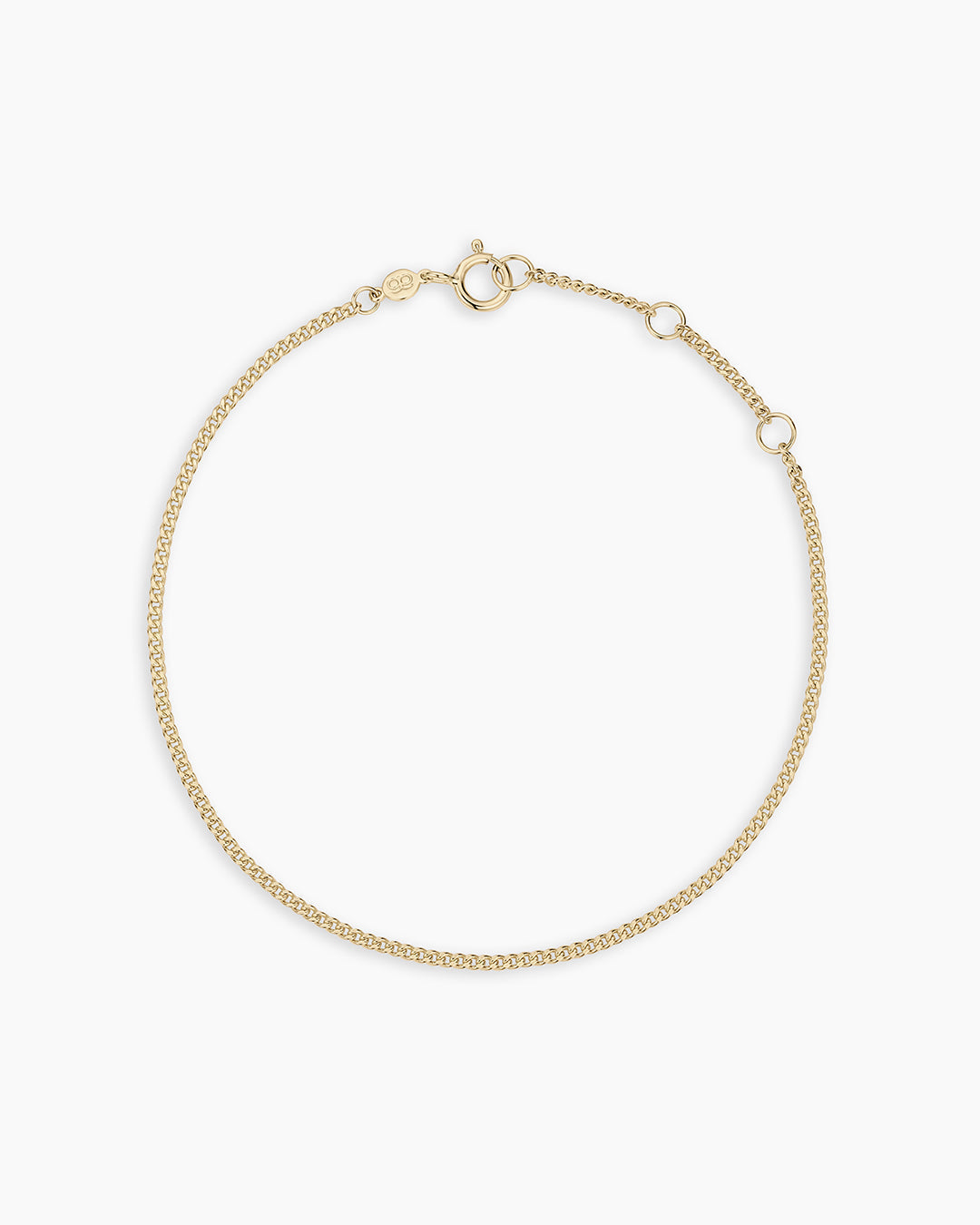 14K Gold Wilder Mini Bracelet || option::14K Solid Gold
