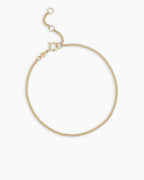14K Gold Wilder Mini Bracelet || option::14K Solid Gold