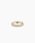 Diamond Paseo Statement Eternity Ring || option::14K Solid Gold
