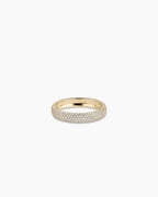 Diamond Paseo Statement Eternity Ring || option::14K Solid Gold