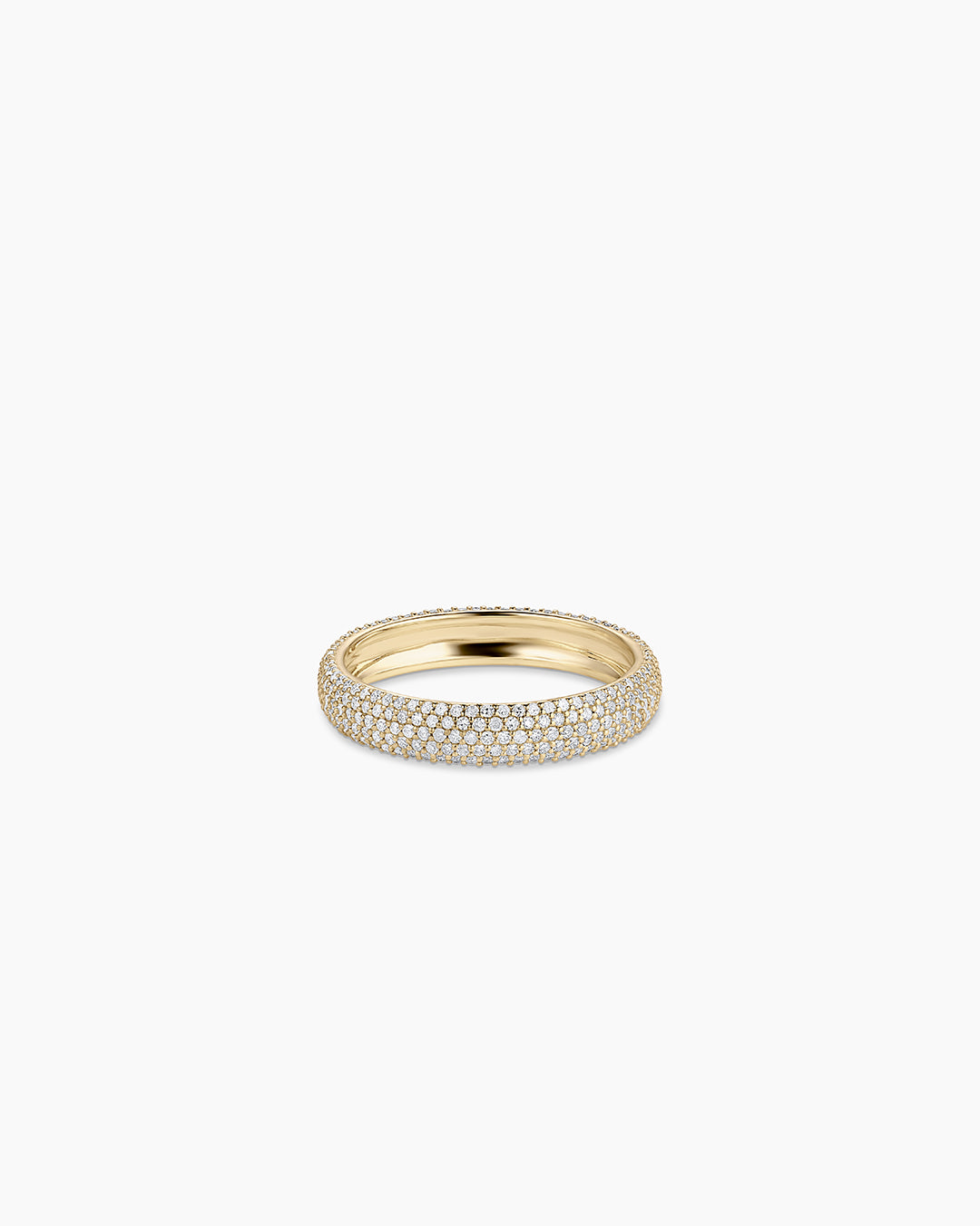 Diamond Paseo Statement Eternity Ring || option::14K Solid Gold