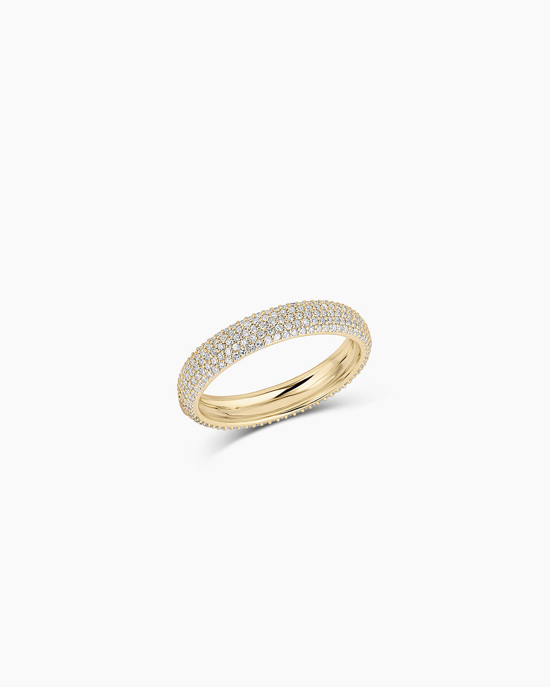 Diamond Paseo Statement Eternity Ring || option::14K Solid Gold