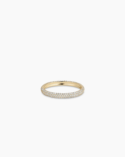 Diamond Paseo Eternity Ring || option::14K Solid Gold