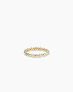 Diamond Crew Ring || option::14K Solid Gold