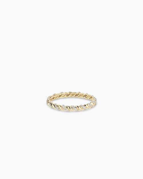 Diamond Crew Ring || option::14K Solid Gold