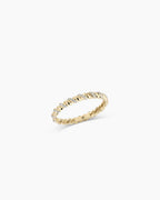 Diamond Crew Ring || option::14K Solid Gold