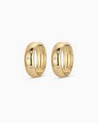 Celeste Hoops || option::18K Gold Plated