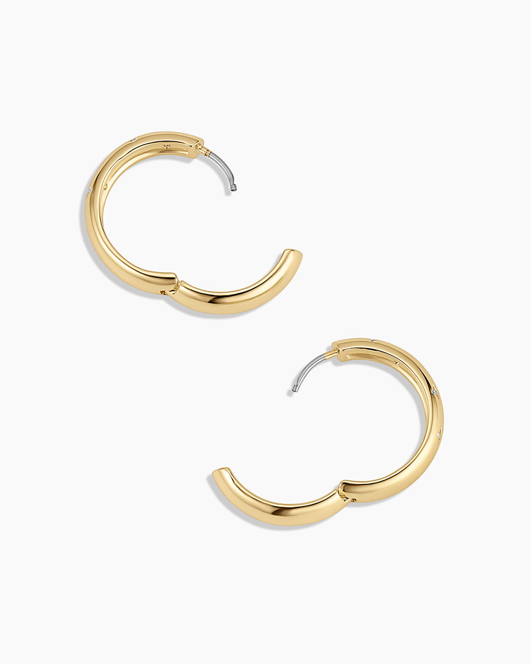 Celeste Hoops || option::18K Gold Plated