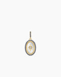 Vintage Burst Coin Parker Charm || option::18K Gold Plated